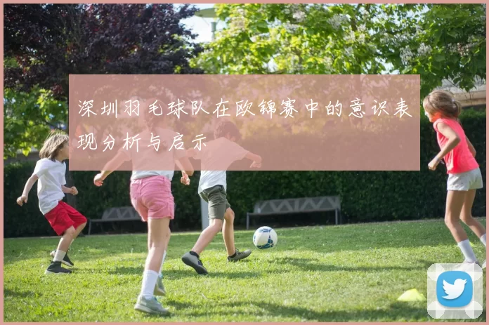 深圳羽毛球队在欧锦赛中的意识表现分析与启示